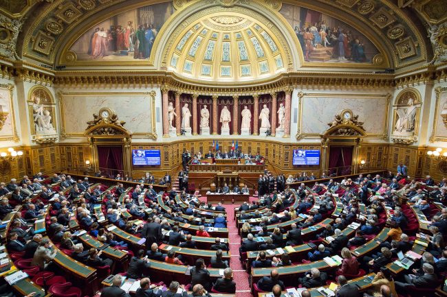 L’hémicycle du Sénat