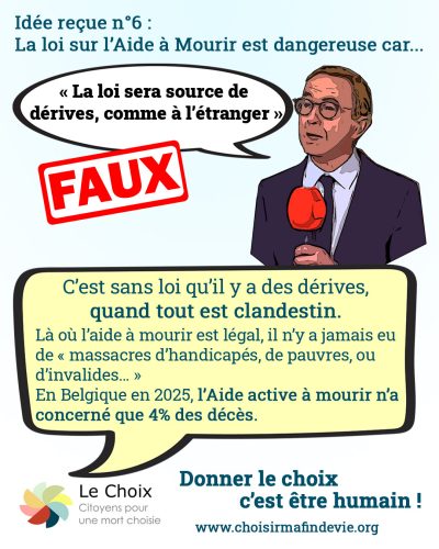 Idée reçue n°6 - la loi serait source de dérives, comme à l'étranger